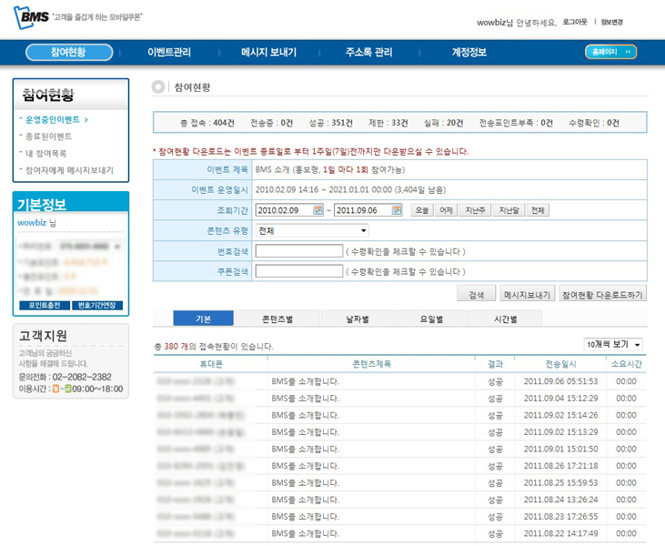 고객관리 프로그램 활용사례